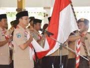 Bupati Ngawi Dilantik Jadi Ketua Mabicab Kwartir Cabang Gerakan Pramuka Ngawi