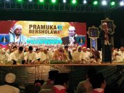 Pramuka Jatim Bersholawat