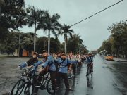 FOTO : Tes TKK Bersepeda dan Berenang Pramuka SMK Negeri 1 Ngawi