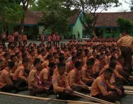 Latihan Pertama Pramuka Skanida Tahun Ajaran 2019/2020 Diisi dengan Pembekalan PTA