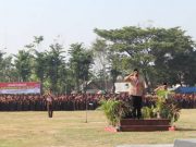 Kak Ony Anwar Menjadi Pembina Apel Hari Pramuka ke-58 Kwarcab Ngawi