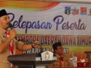 Kak Ony Melepas Kontingen Cabang Ngawi Peserta Jambore Daerah 2019