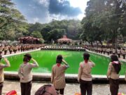 Ketua Kwarcab Ngawi Buka Perkemahan Pramuka Saka Bakti Husada di Gendingan