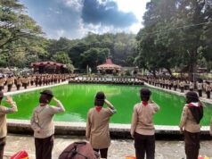 Ketua Kwarcab Ngawi Buka Perkemahan Pramuka Saka Bakti Husada di Gendingan