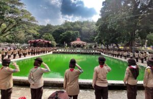 Ketua Kwarcab Ngawi Buka Perkemahan Pramuka Saka Bakti Husada di Gendingan